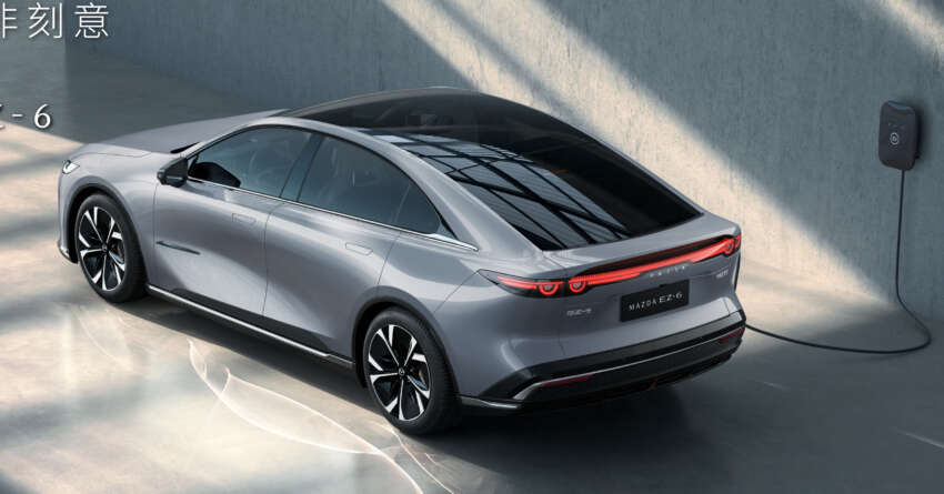 Beijing 2024: Mazda EZ-6 debuts as EV replacement for Mazda 6 in China – also offered as a PHEV 1755264