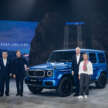Mercedes-Benz G580 debuts – first-ever electric G-Class; tank turn, quad-motor, 587 PS, 473 km EV range