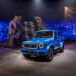 Mercedes-Benz G580 debuts – first-ever electric G-Class; tank turn, quad-motor, 587 PS, 473 km EV range