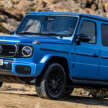 Mercedes-Benz G580 debuts – first-ever electric G-Class; tank turn, quad-motor, 587 PS, 473 km EV range