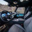 Mercedes-Benz G580 debuts – first-ever electric G-Class; tank turn, quad-motor, 587 PS, 473 km EV range