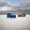 Mercedes-Benz G580 debuts – first-ever electric G-Class; tank turn, quad-motor, 587 PS, 473 km EV range