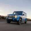 Mercedes-Benz G580 debuts – first-ever electric G-Class; tank turn, quad-motor, 587 PS, 473 km EV range