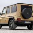 Mercedes-Benz G580 debuts – first-ever electric G-Class; tank turn, quad-motor, 587 PS, 473 km EV range