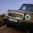 Mercedes-Benz G580 debuts – first-ever electric G-Class; tank turn, quad-motor, 587 PS, 473 km EV range
