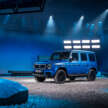 Mercedes-Benz G580 debuts – first-ever electric G-Class; tank turn, quad-motor, 587 PS, 473 km EV range