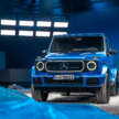 Mercedes-Benz G580 debuts – first-ever electric G-Class; tank turn, quad-motor, 587 PS, 473 km EV range