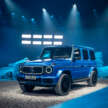 Mercedes-Benz G580 debuts – first-ever electric G-Class; tank turn, quad-motor, 587 PS, 473 km EV range