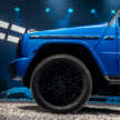 Mercedes-Benz G580 debuts – first-ever electric G-Class; tank turn, quad-motor, 587 PS, 473 km EV range