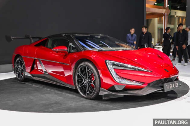 Bangkok 2024: BYD YangWang U9 – 1,306 PS electric supercar, “jumping” suspension, RM1.1mil in China