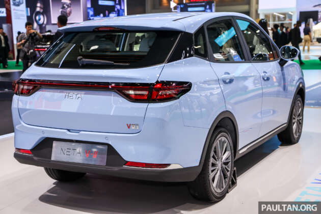 Bangkok 2024: Neta V-II – heavily-revised budget EV gets new design, Apple CarPlay, AEB, from RM71k