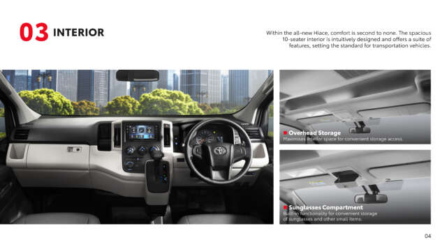 Toyota Hiace generasi baharu – tempahan di Malaysia dibuka; SLWB Window Van 10-tempat duduk, RM169k