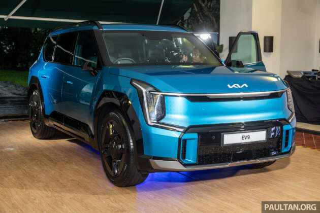 2024 Kia EV9 launched in Malaysia – two GT-Line AWD variants; 6 or 7 seats; 505 km EV range; from RM370k