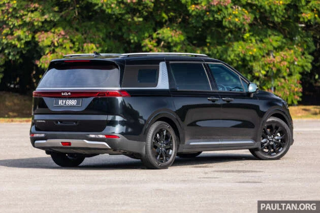 Kia Carnival 2.2D 8-tempat duduk 2024 — penampilan lebih jahat, tambahan ciri dan kemasan; harga RM246k