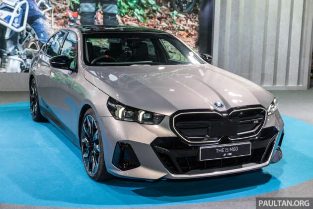 BMW i5 M60 xDrive EV in Malaysia – up to 601 PS/820 Nm, 0-100 km/h in 3.8s; official pricing from RM479k