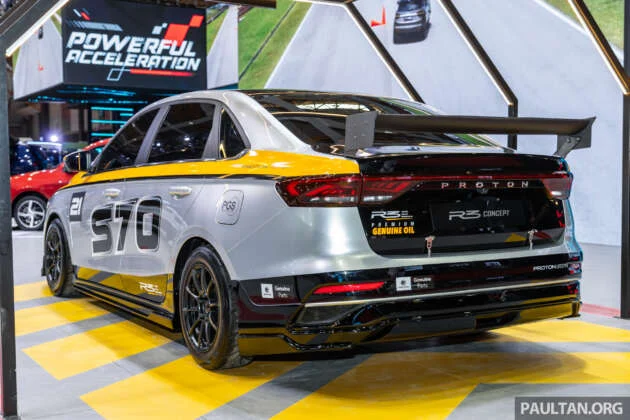 Proton S70 R3 Malaysian Touring Car for S1K: bodykit, carbon rear wing, to use NA version of 1.5L 3-cylinder?