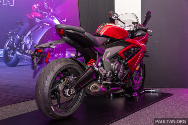 Triumph Daytona 660 dilancarkan di Malaysia – RM50k