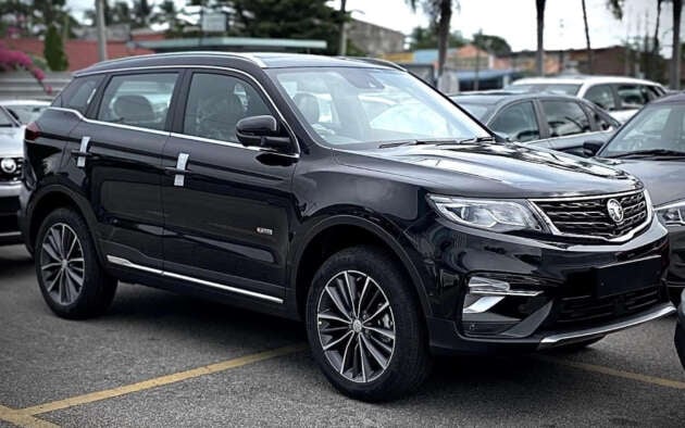 Proton X70 update – 1.5TGDi Premium X in black now shipped with pre-MC wheels; 1.8TGDi discontinued