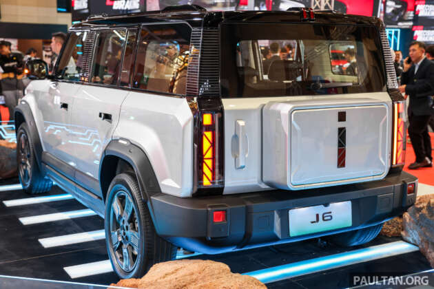 Jaecoo J6 previewed in Malaysia – funky Land Rover Defender-lookalike EV with up to 279 PS, 501 km range
