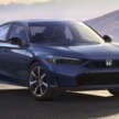 2025 Honda Civic facelift in the US – 2.0L hybrid and non-hybrid trims; 1.5L VTEC Turbo engine dropped