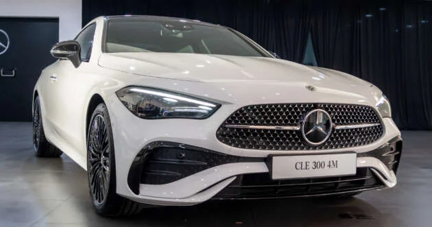 2024 Mercedes-Benz CLE300 4Matic Coupé in Malaysia – 259 PS/400 Nm MHEV, rear-wheel steer; RM519k
