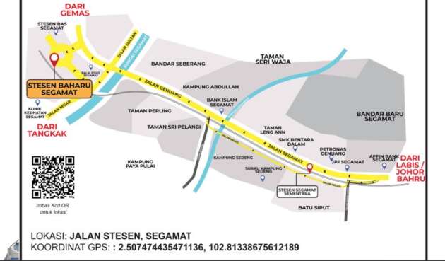 New KTM Segamat station starts operations today