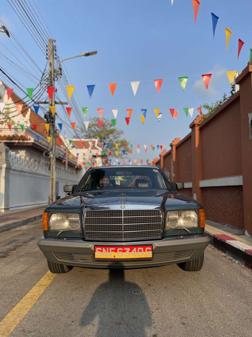 Kembara 5,000 km Tim Walkowiak dari Singapura ke Kemboja dengan Mercedes-Benz W126 500 SEL 1762646