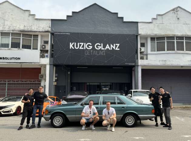 Kembara 5,000 km Tim Walkowiak dari Singapura ke Kemboja dengan Mercedes-Benz W126 500 SEL