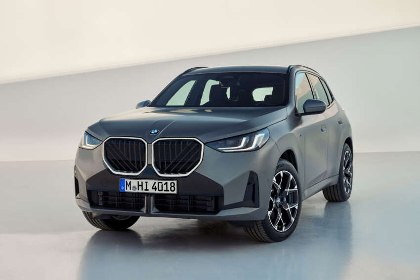 2025 BMW X3 debuts – G45 gets bold redesign, new variant naming scheme; PHEV up to 90 km EV range 1778692