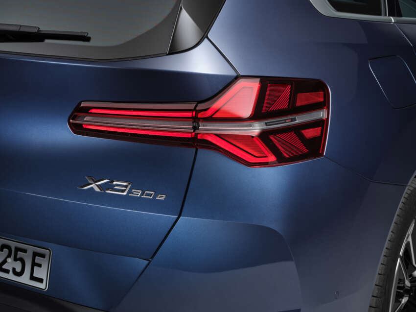 2025 BMW X3 debuts – G45 gets bold redesign, new variant naming scheme; PHEV up to 90 km EV range 1778659
