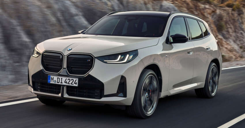 BMW X3 2025 didedah — rekaan G45 lebih menonjol, format nama baru; jarak EV untuk PHEV hingga 90 km 1779050