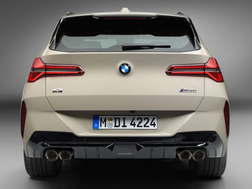2025 BMW X3 debuts – G45 gets bold redesign, new variant naming scheme; PHEV up to 90 km EV range 1778539
