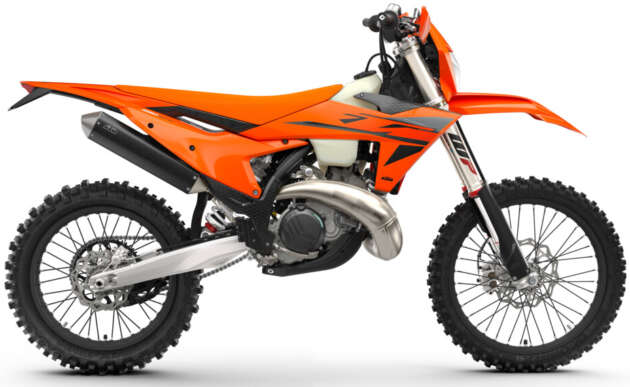 2025 KTM EXC enduro off-road motorcycles revealed