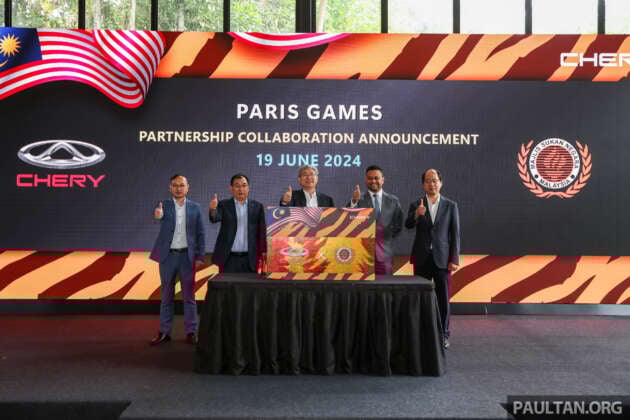 Chery supports Malaysian athletes at 2024 Olympics – Tiggo 8 Pro for gold, Omoda E5 silver, Tiggo 7 bronze