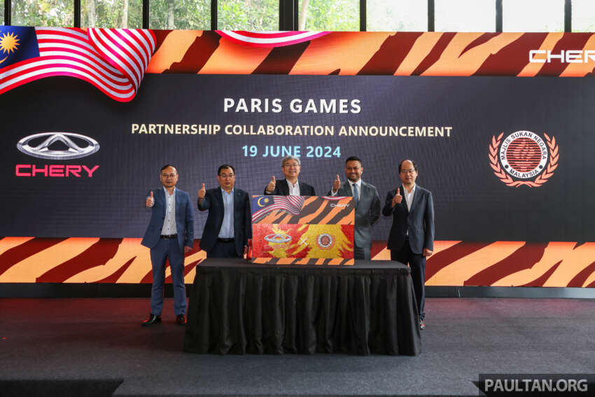 Chery supports Malaysian athletes at 2024 Olympics – Tiggo 8 Pro for gold, Omoda E5 silver, Tiggo 7 bronze 1778727