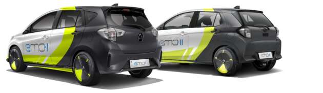 Perodua emo-II – Axia EV rendered by Theophilus Chin