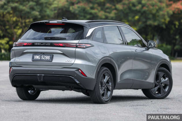BAIC X55 2024 di Malaysia — SUV segmen C 1.5T jana 188 PS, 7DCT, anggaran harga dari RM12xk-RM14xk