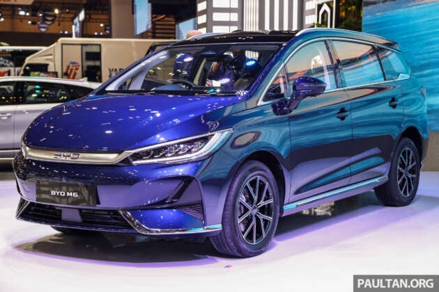 2024 BYD M6 in Thailand – electric MPV with up to 204 PS, 530 km range, from RM107k; Malaysia next?
