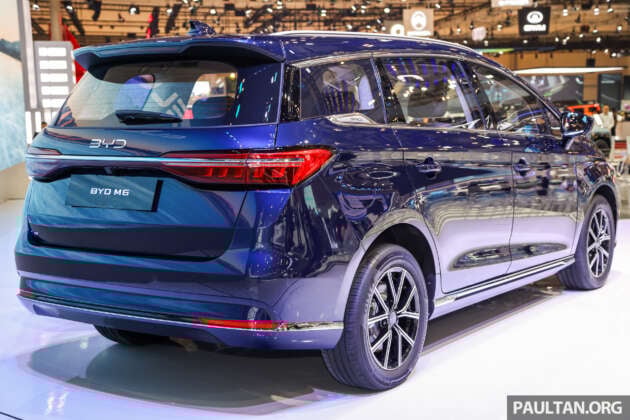 2024 BYD M6 in Thailand – electric MPV with up to 204 PS, 530 km range, from RM107k; Malaysia next?