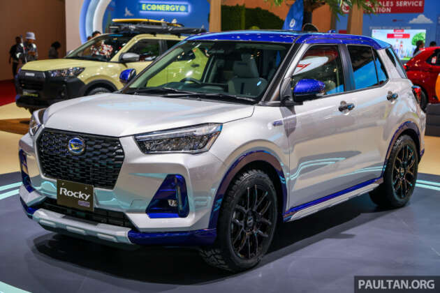 Daihatsu Rocky Crossfield at GIIAS 2024 – Ativa twin gets a rugged makeover; e-smart Hybrid goes two-tone