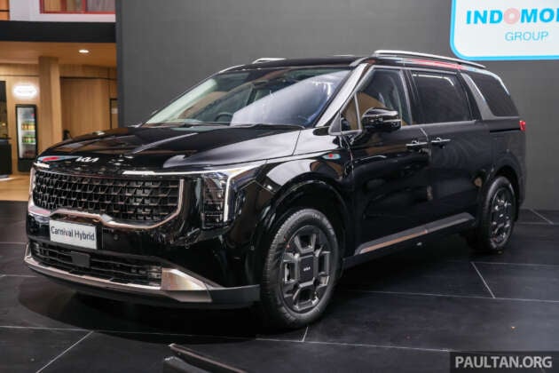 GIIAS 2024: Kia Carnival Hybrid launched in Indonesia – 245 PS 1.6 litre turbo petrol hybrid, over RM400k!