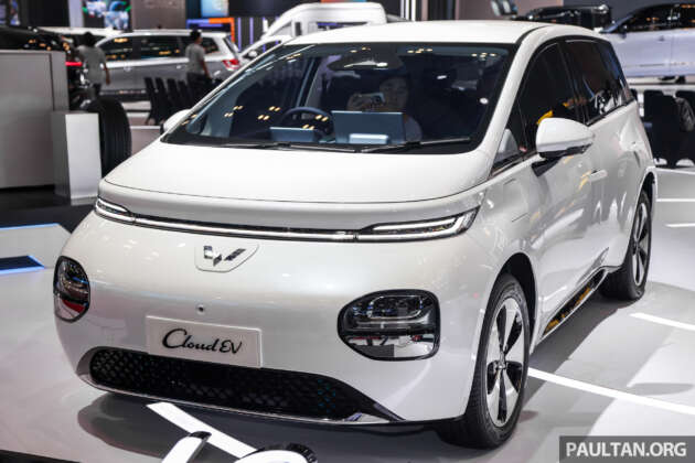 Wuling Cloud EV di GIAAS 2024 – pesaing MG4 EV, DYD Dolphin; 136 PS, jarak 460 km; dari RM115k