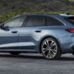 2025 Audi A5 sedan, Avant debut – new name for ICE-powered A4 successor; digital assistant with ChatGPT