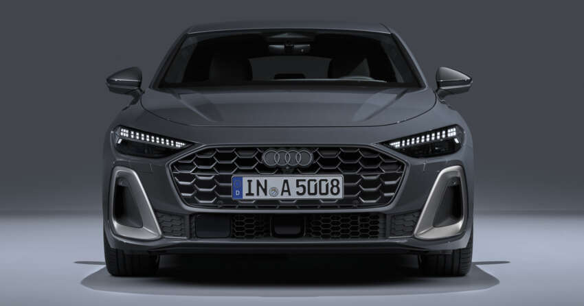 2025 Audi A5 sedan, Avant debut – new name for ICE-powered A4 successor; digital assistant with ChatGPT 1791084
