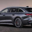 2025 Audi A5 sedan, Avant debut – new name for ICE-powered A4 successor; digital assistant with ChatGPT