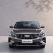 2025 Geely Emgrand facelift – 1.5L NA, 5MT/CVT, 540-degree cameras; Proton S70 twin from RM45k in China