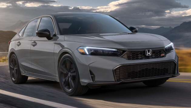 Honda Civic Si facelift 2025 diperkenal – kuasa 200 hp, manual, penampilan baru, suspensi ditala semula