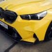 2024 BMW M5 G90 gets M Performance Parts – carbon fibre bodykit, matte black decals for 727 PS PHEV