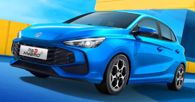 2024 MG3 Hybrid+ launched in Thailand – B-segment hatchback with 194 PS; two variants; from RM72k