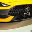 2024 MG5 sedan previewed in Malaysia – Civic size, City price; 1.5L NA, CVT; estimated from under RM100k